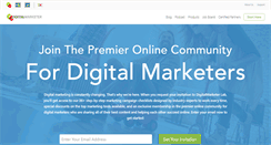 Desktop Screenshot of digitalmarketer.com