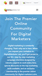 Mobile Screenshot of digitalmarketer.com